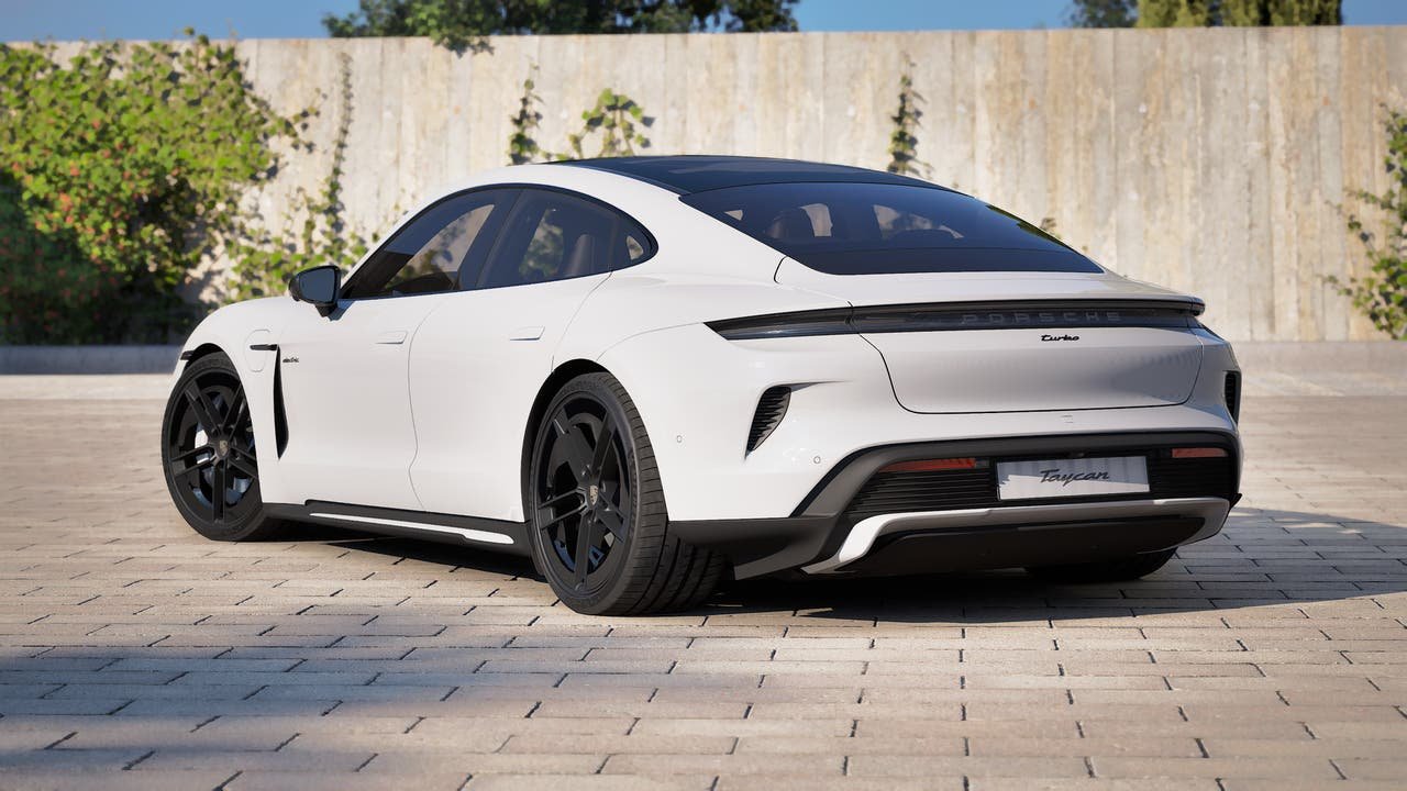 New 2027 White Porsche Turbo image 3