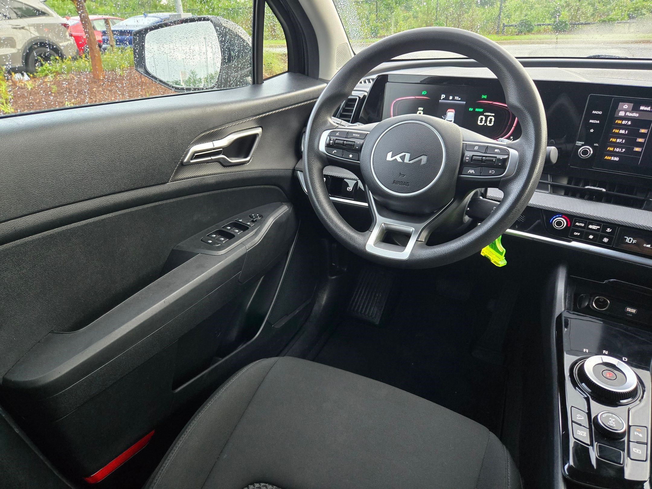 Used 2023 Fusion Black Kia LX image 8