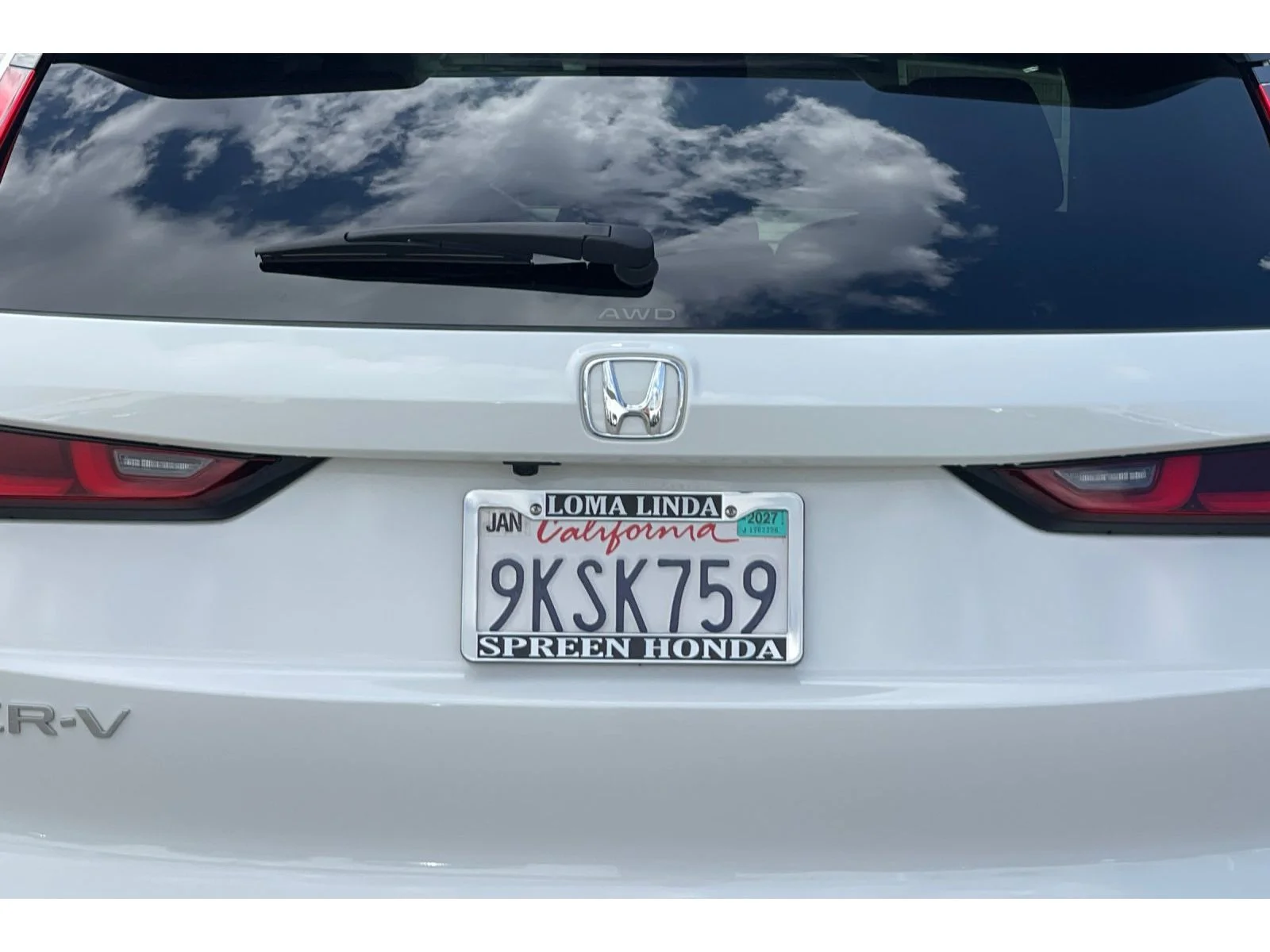 Used 2024 Platinum White Pearl Honda EX image 46