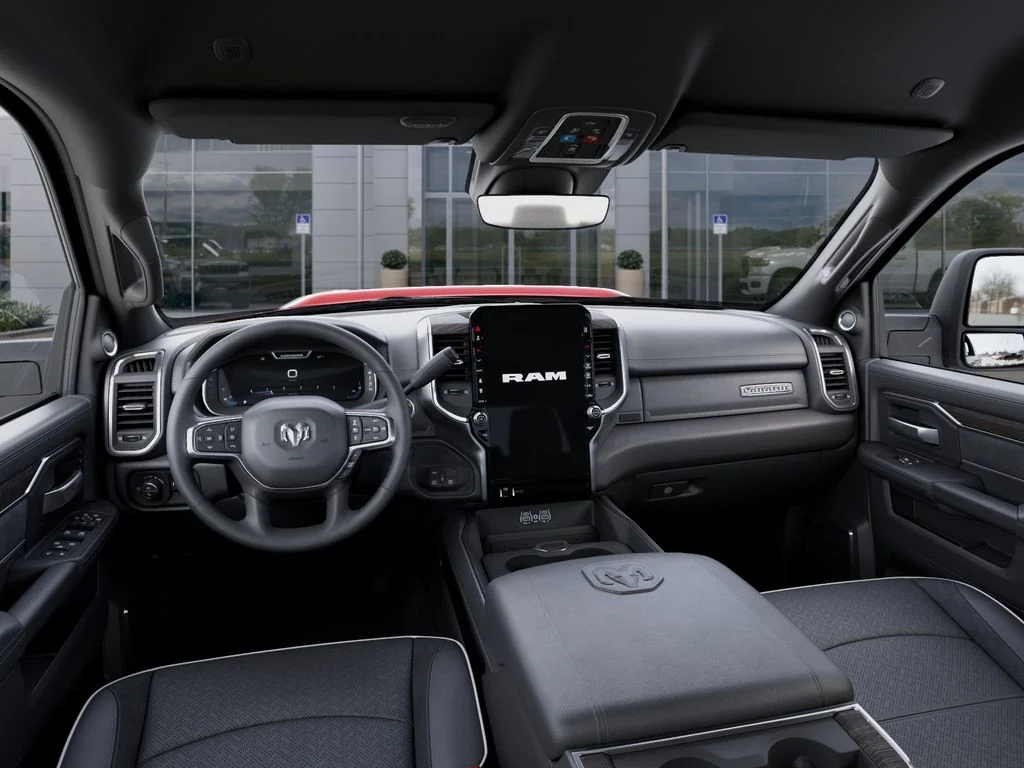 New 2026 Molten Red Pearl-Coat Exterior Paint RAM Laramie image 15