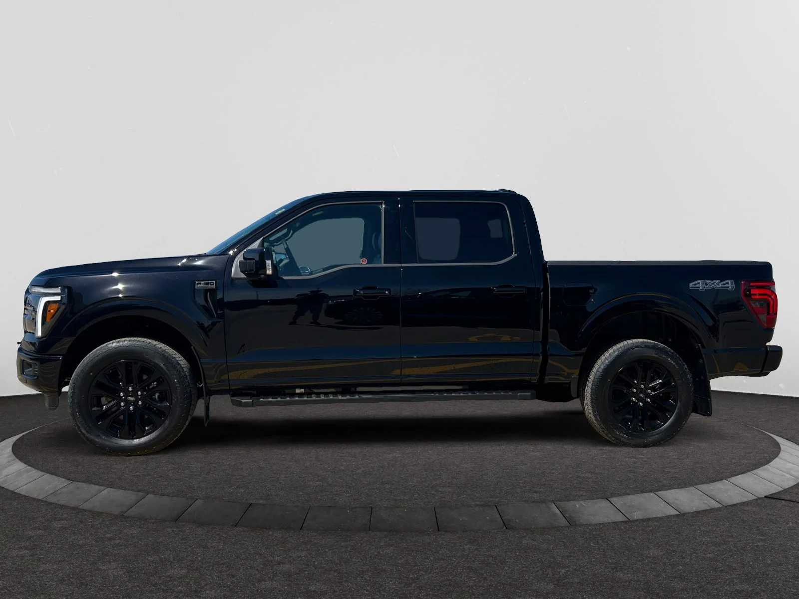 New 2026 Agate Black Metallic Ford Lariat image 2