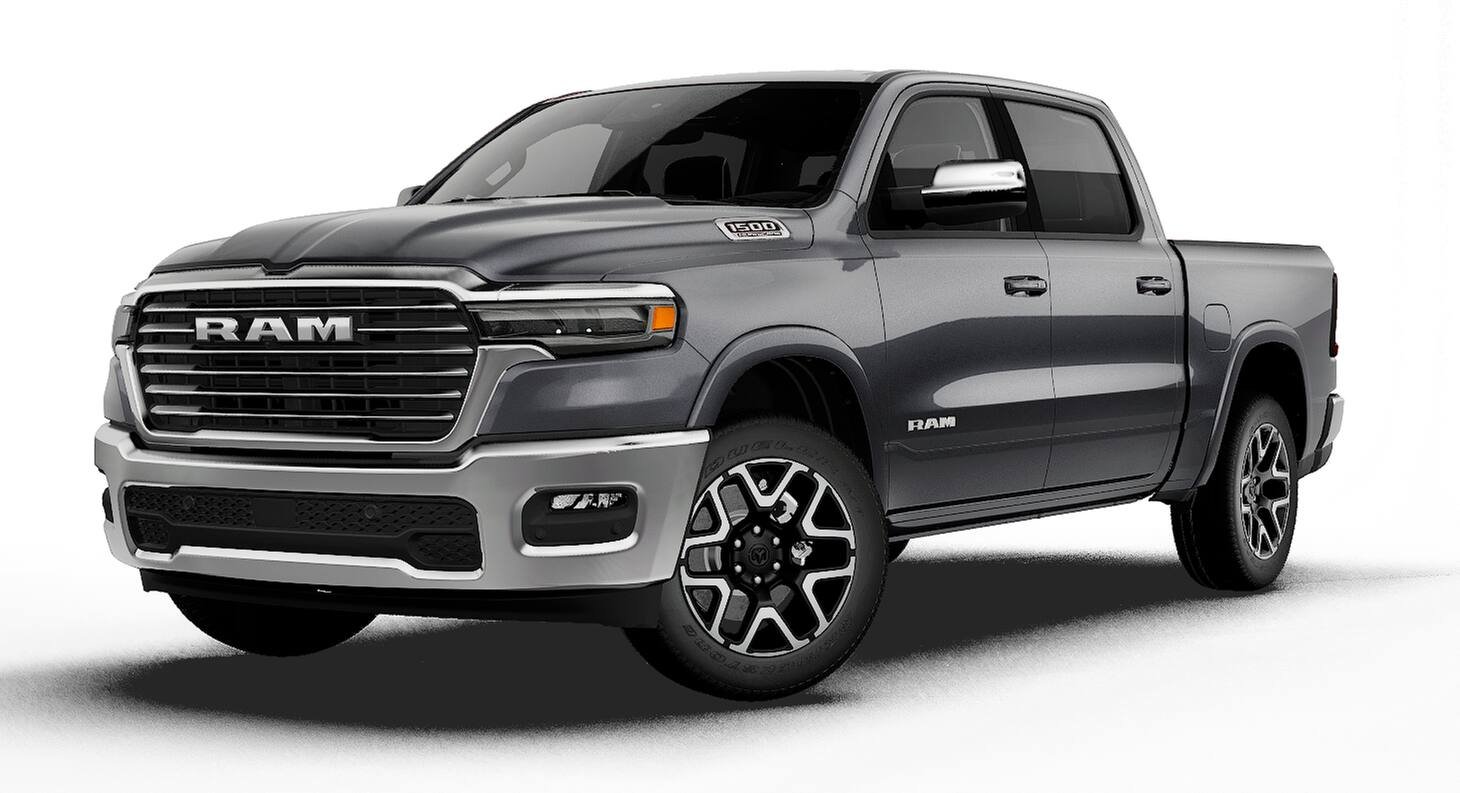New 2027 Granite Crystal Metallic Clear-Coat Exterior Paint RAM LARAMIE image 13