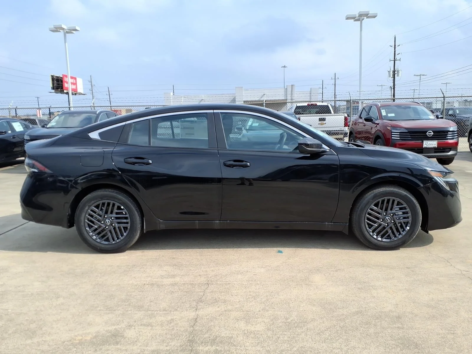 2026 Nissan Sentra SV Black at Robbins Nissan