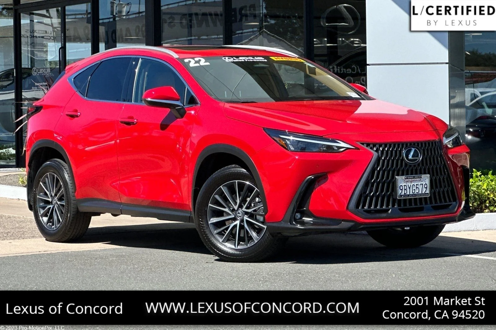 Used 2022 Red Line Lexus 350h Premium image 1