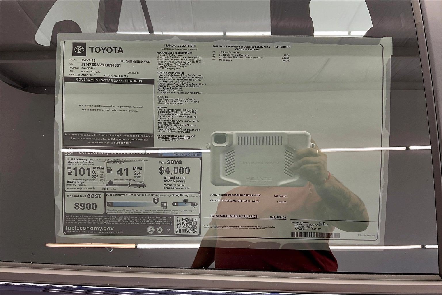 New 2026 Blueprint Toyota SE image 20