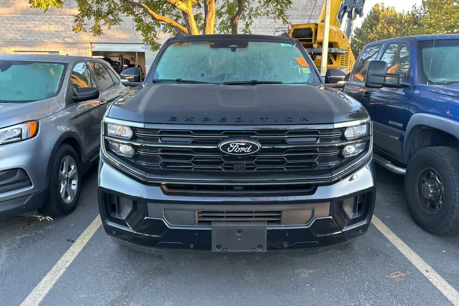 Used 2025 Agate Black Metallic Ford Platinum image 2