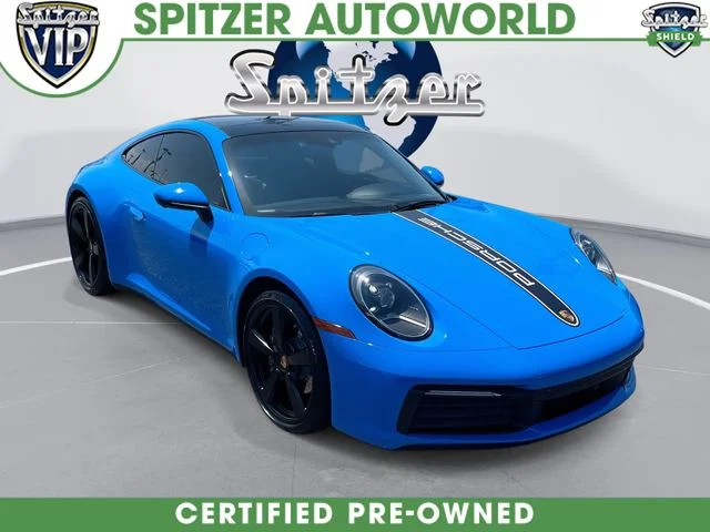 Pre-Owned 2022 Porsche 911 Carrera 2D Coupe in Cleveland #5469EU