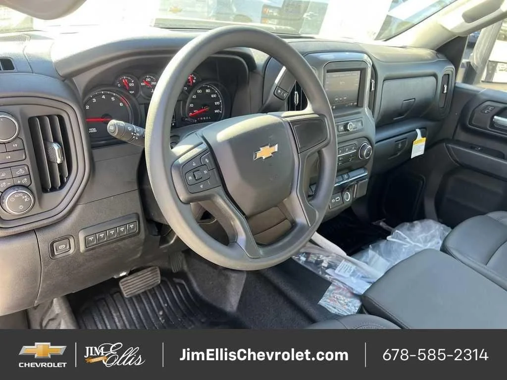 New 2025 Summit White Chevrolet Work Truck image 11