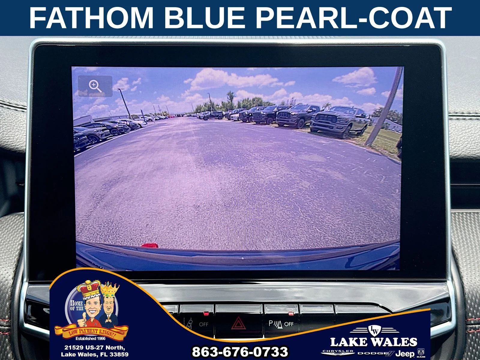 New 2026 Fathom Blue Pearl-Coat Exterior Paint Jeep Trailhawk image 12