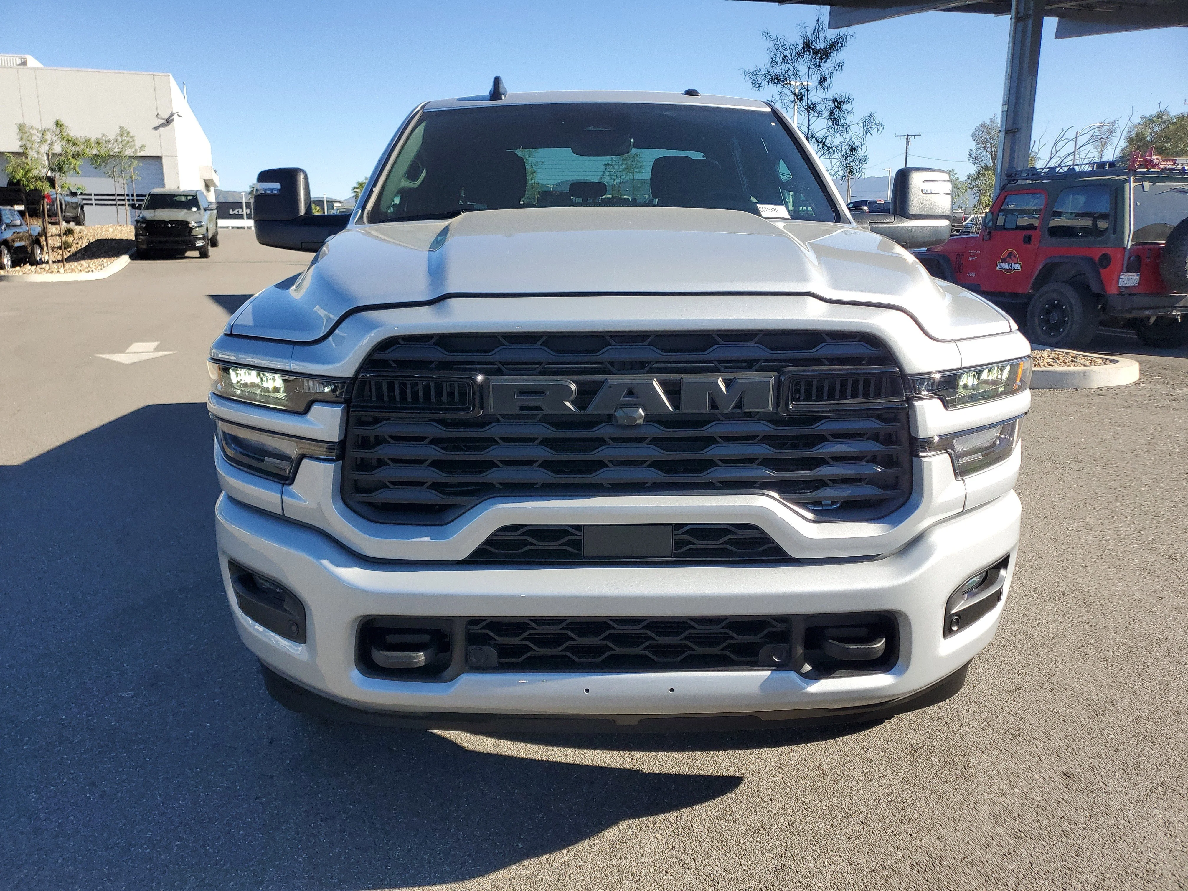 New 2026 Silver-Zynith Exterior Paint RAM Big Horn image 9
