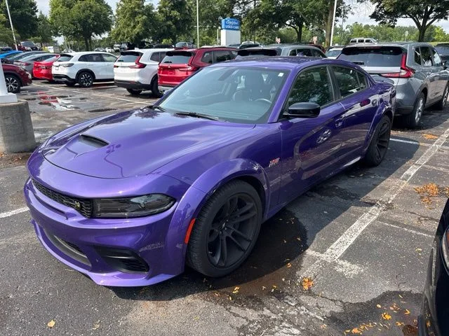 Used 2023 Purple Dodge R/T Scat Pack Widebody image 1