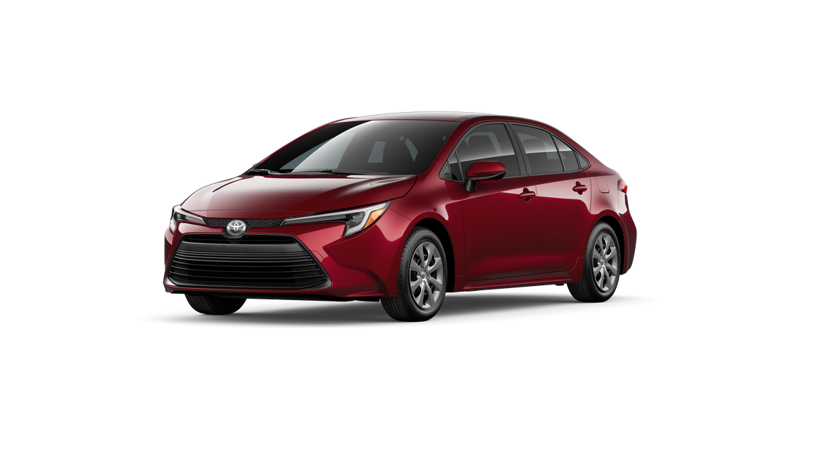 New 2026 Ruby Flare Pearl Toyota Hybrid LE image 23