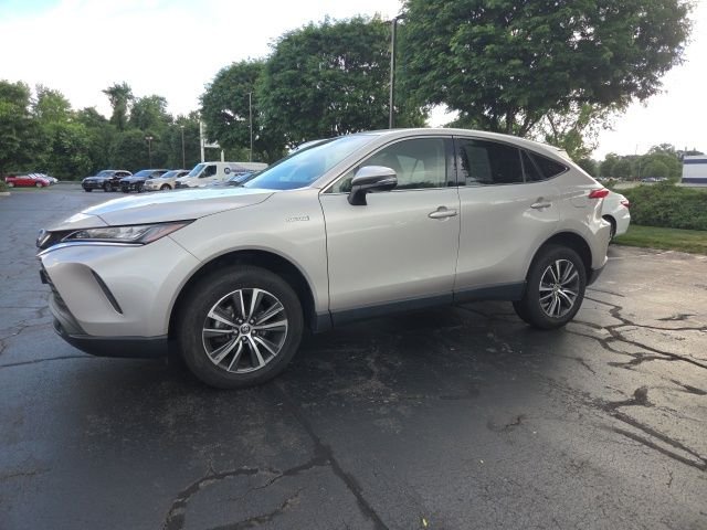 Used 2021 Silver Toyota LE image 3