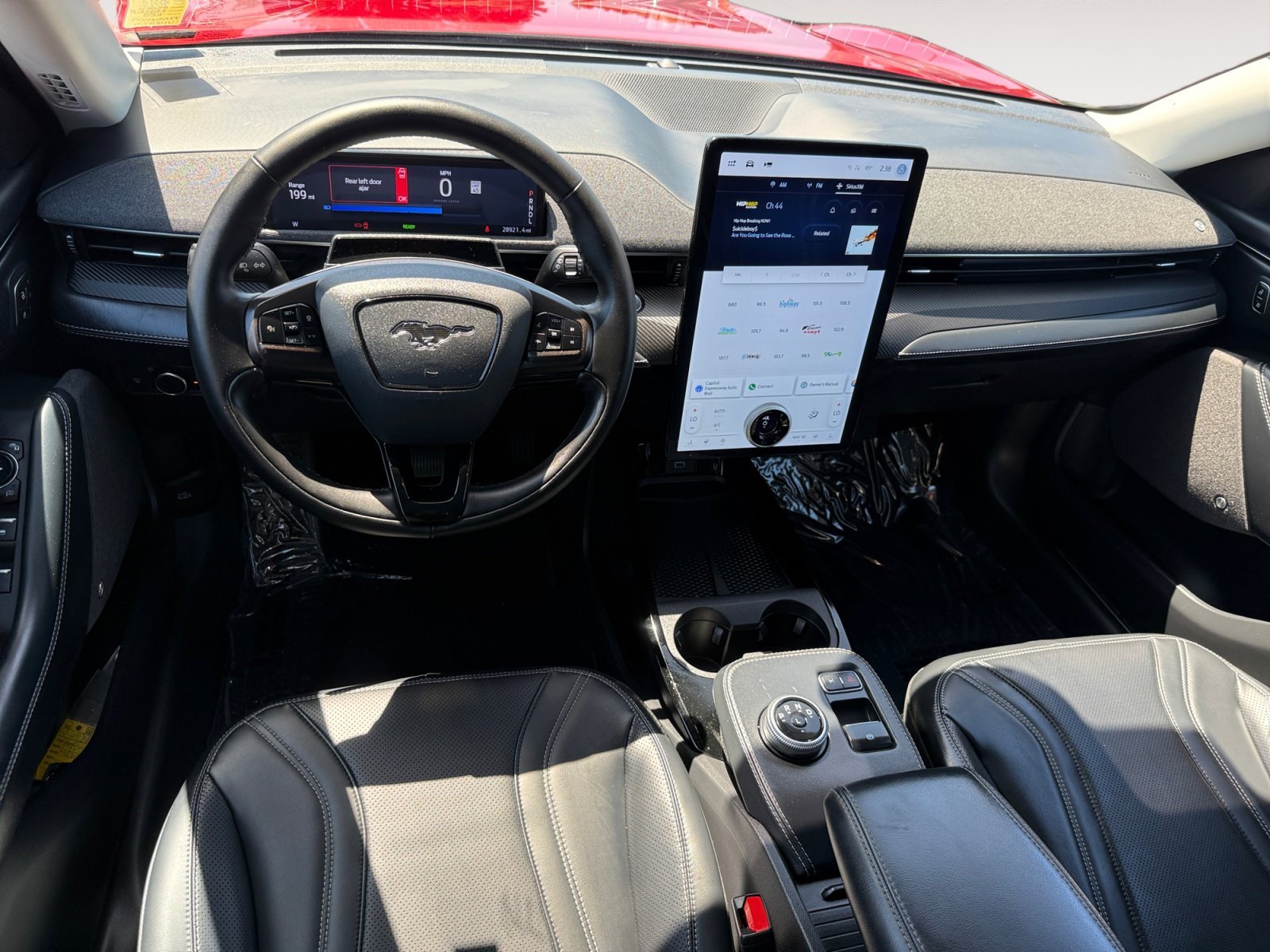 Used 2022 Red Metallic Ford Premium image 15