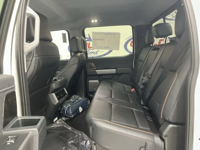 New 2026 Star White Metallic Tri-Coat Ford Lariat image 13