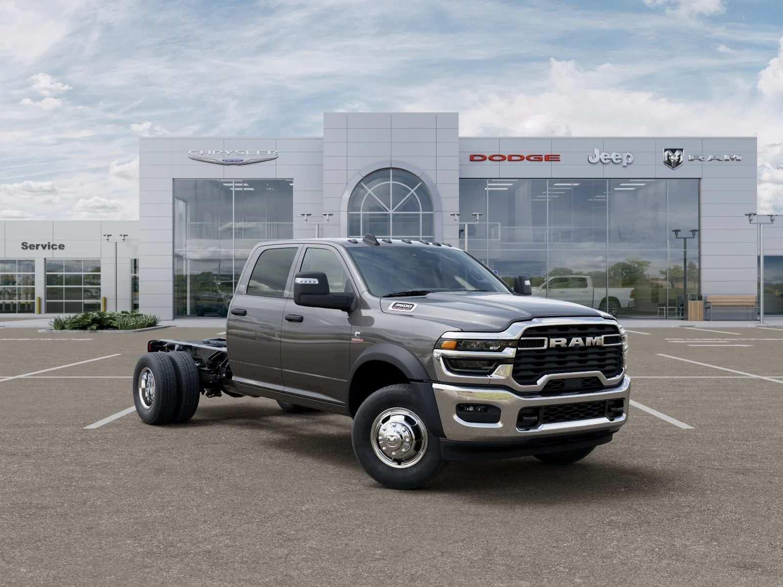New 2026 Granite Crystal Metallic Clearcoat RAM Tradesman image 53