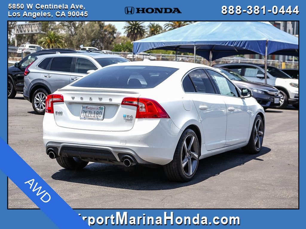 Used 2015 Crystal White Pearl Volvo T6 R-Design image 9