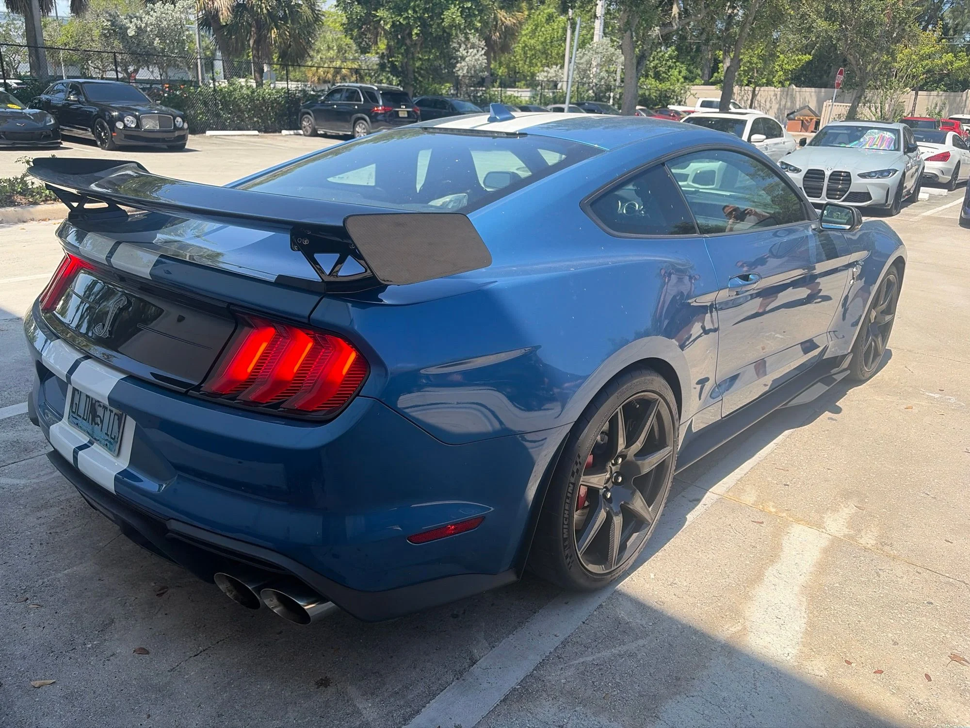 Used 2020 Blue Ford Shelby GT500 image 5