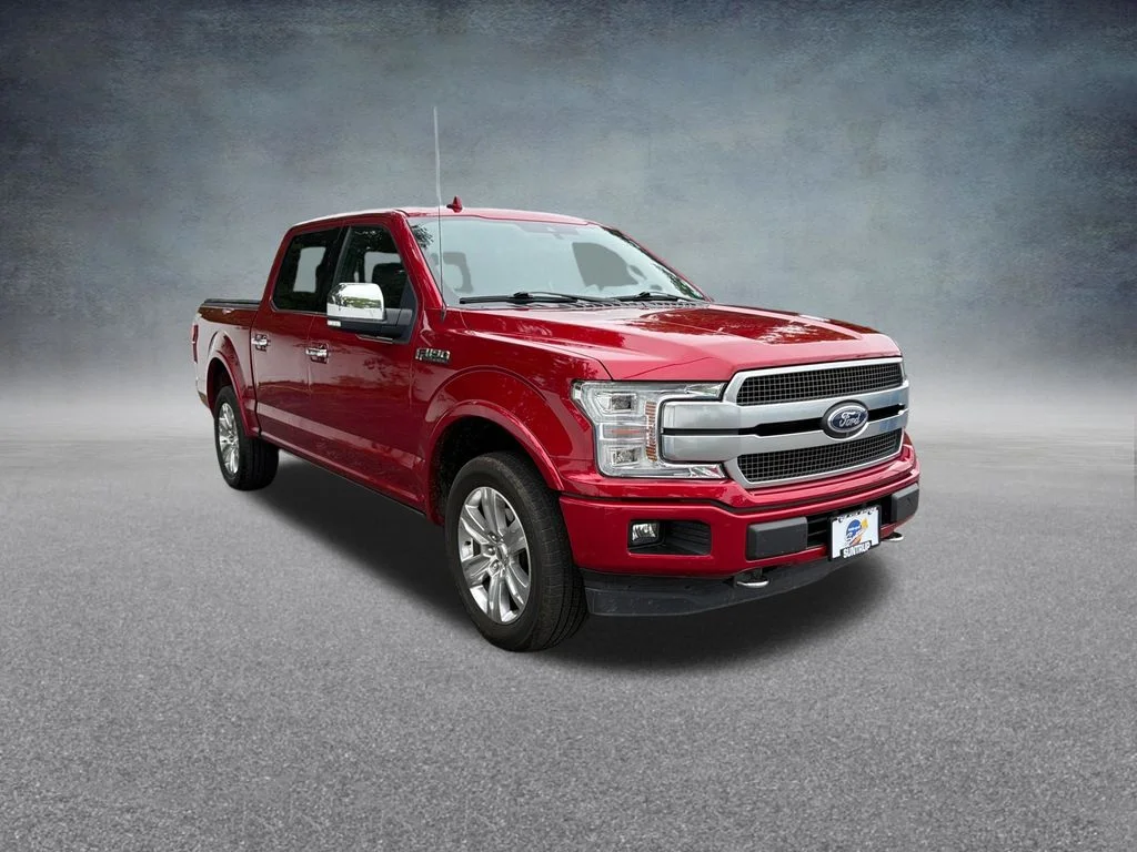 Used 2020 Red Ford Platinum image 8