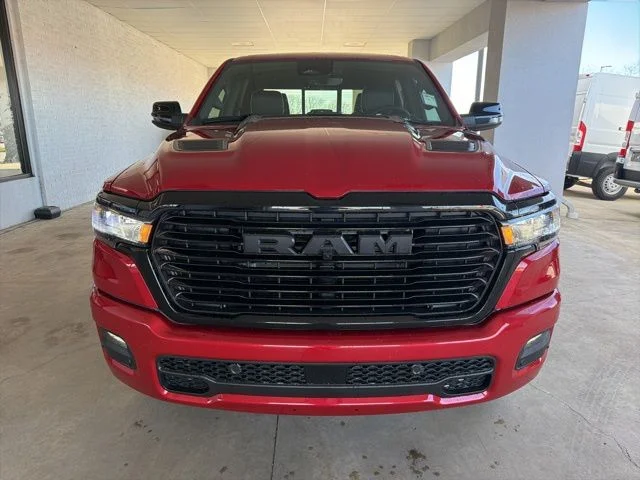 New 2026 Molten Red Pearl-Coat Exterior Paint RAM Laramie image 9