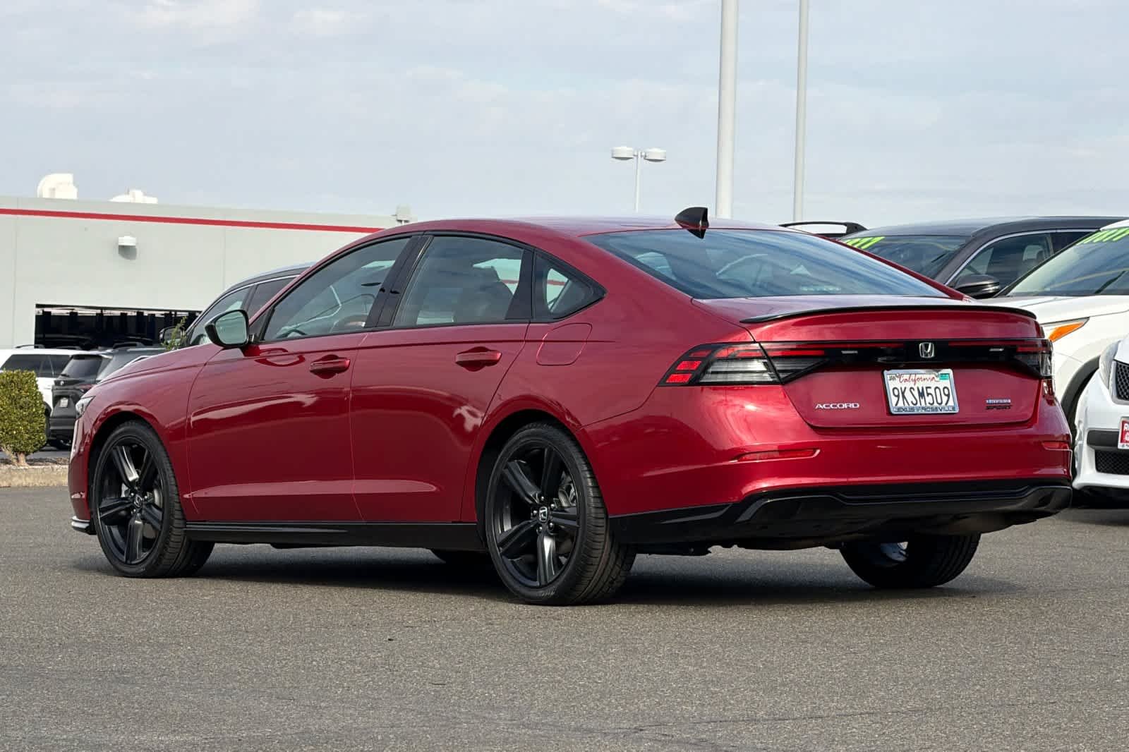 Used 2024 Radiant Red Metallic Honda Sport-L image 7