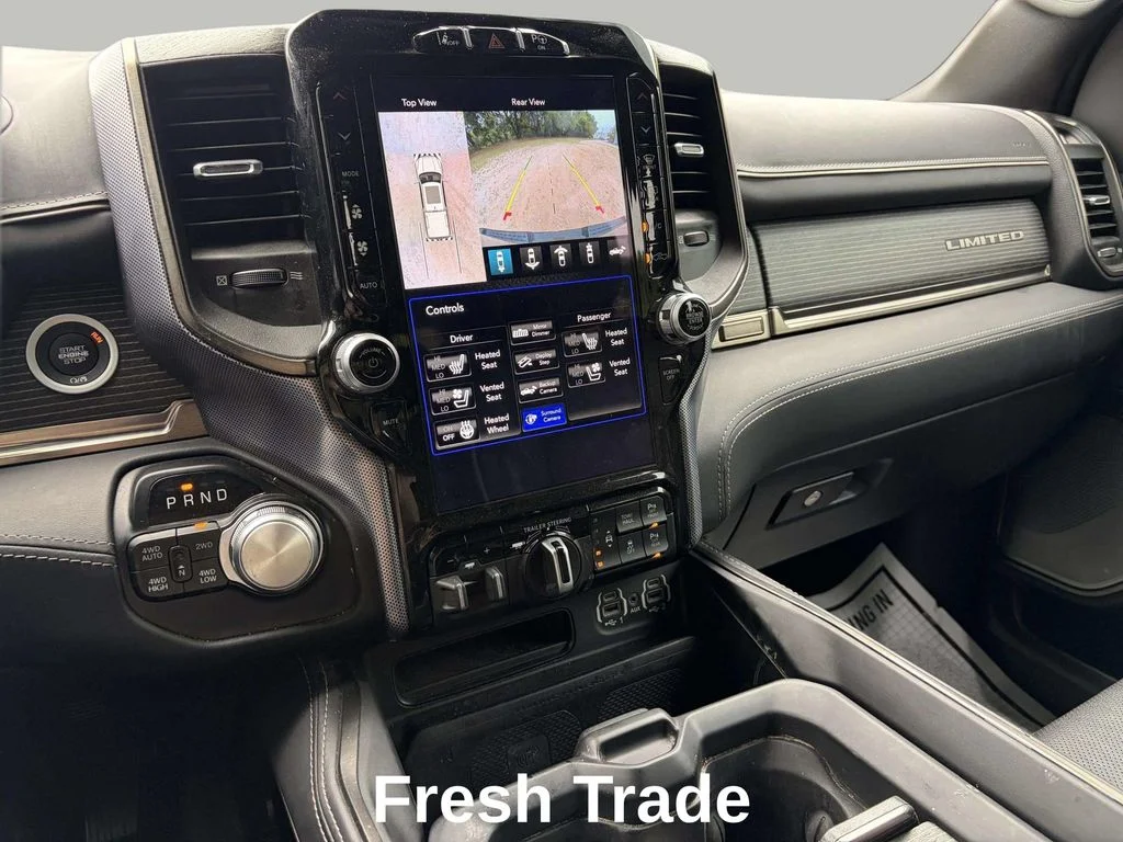 Used 2021 Diamond Black Crystal Pearlcoat Ram Limited image 15