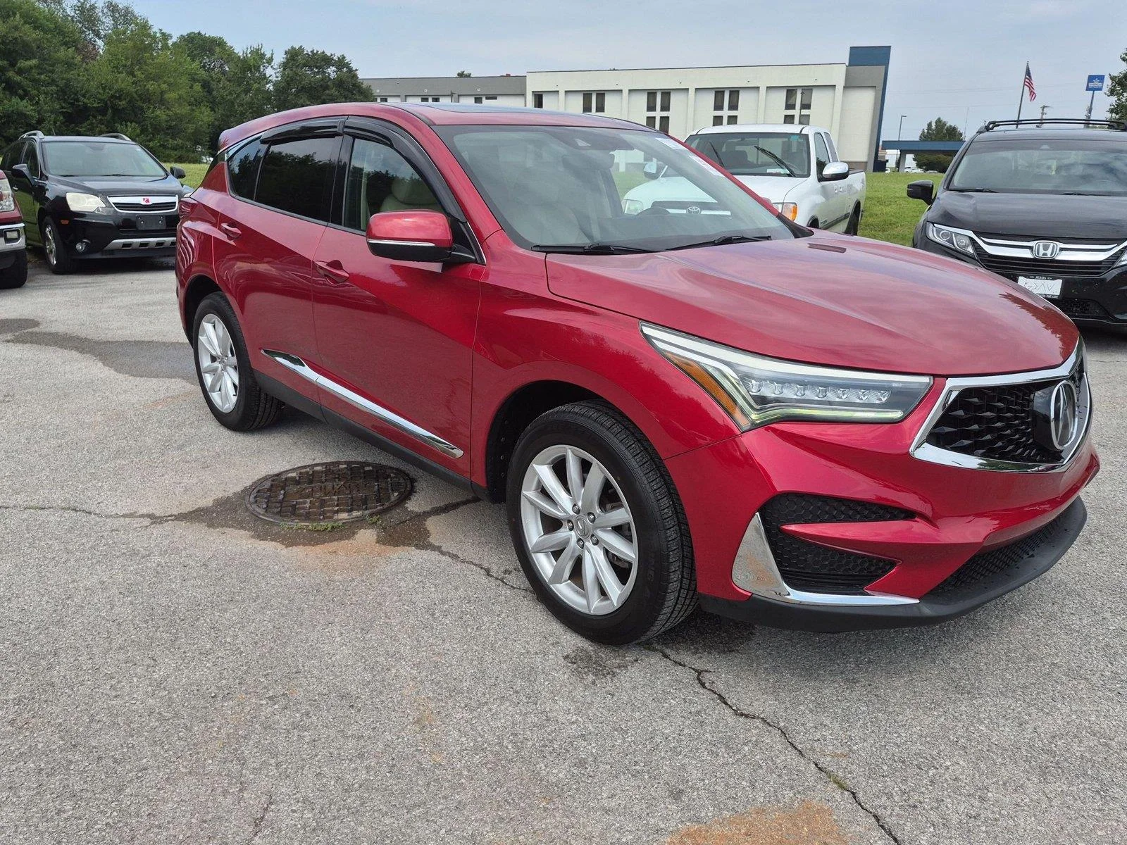Used 2021 Performance Red Pearl Acura BASE image 7