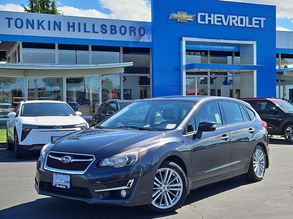 Used 2015 Dark Gray Metallic Subaru 2.0i Limited image 2
