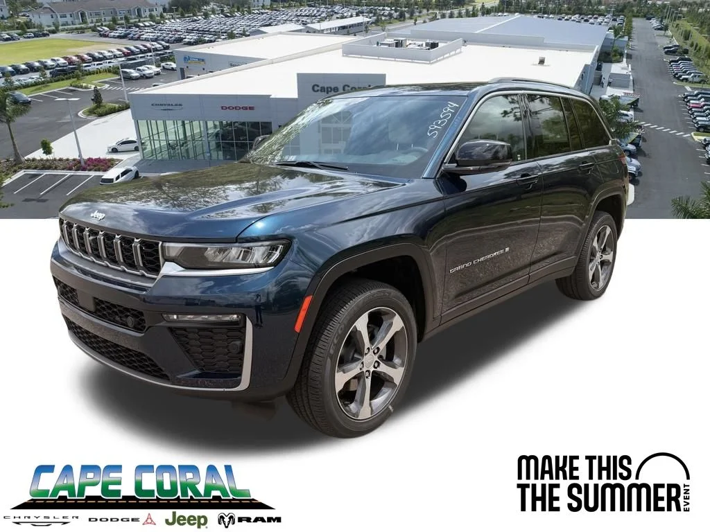 New 2026 Fathom Blue Pearl-Coat Exterior Paint Jeep Limited image 1