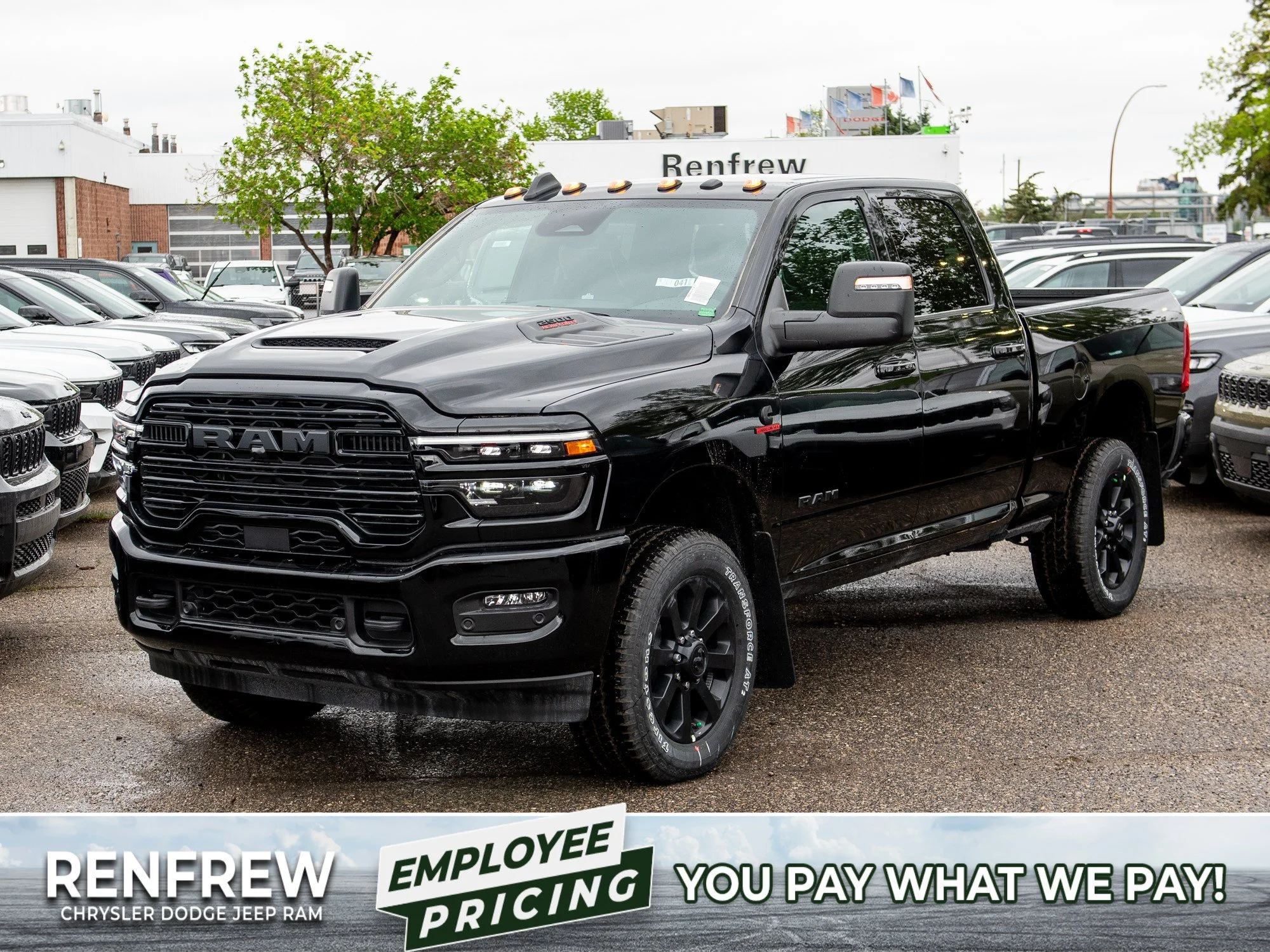 New 2026 Black RAM Laramie* image 1