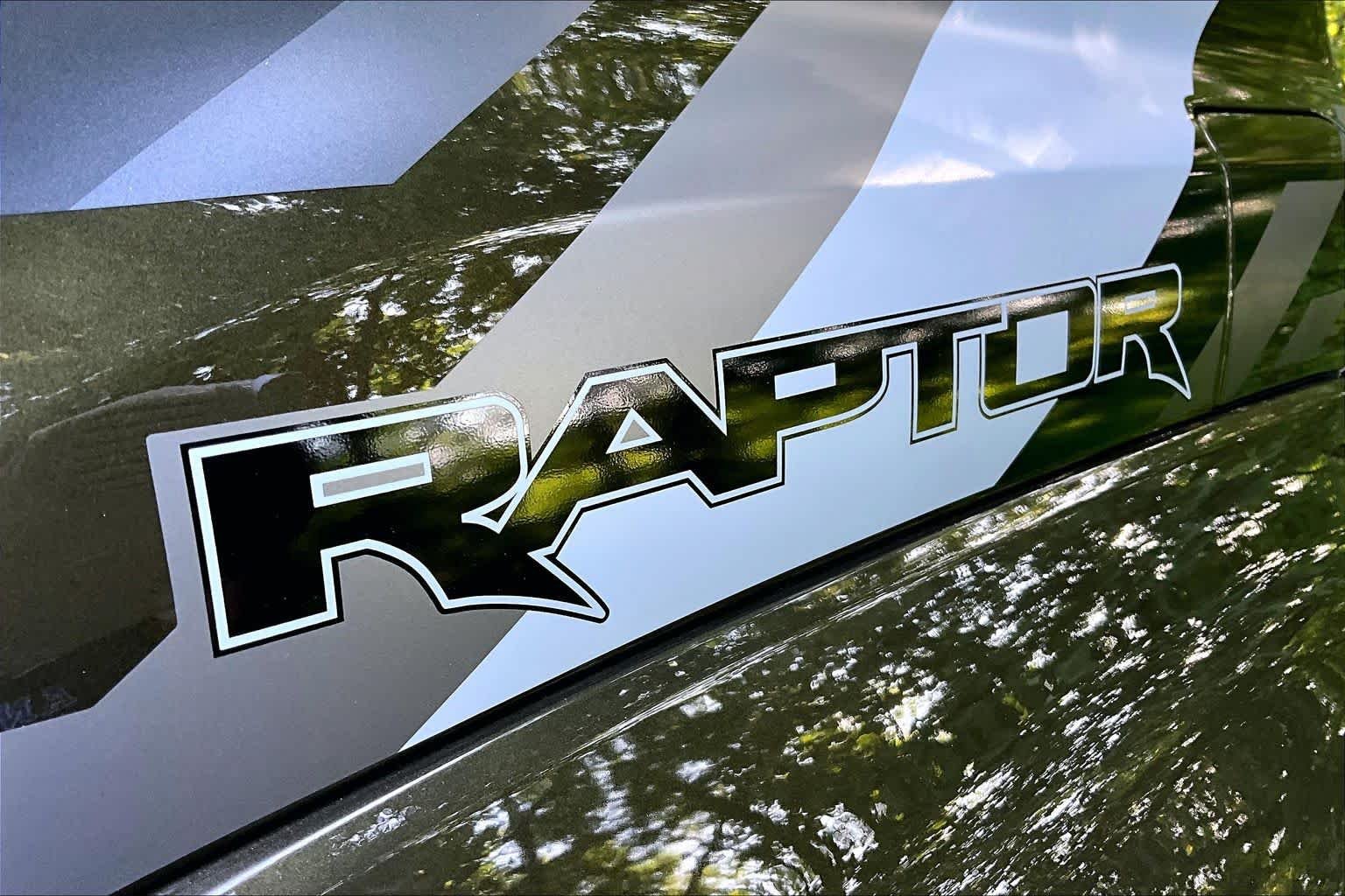 Used 2025 Shelter Green Metallic Ford Raptor image 10