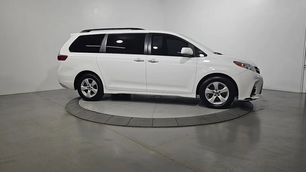 Used 2019 White Toyota LE image 7