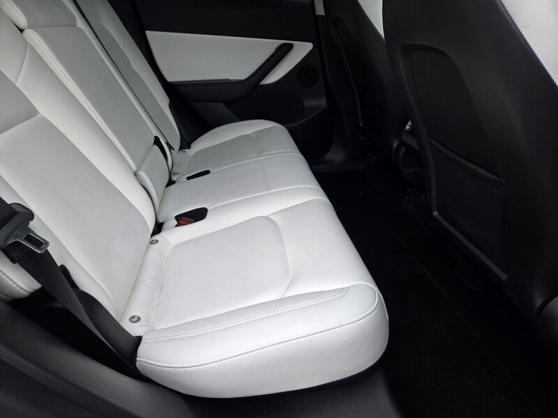 Used 2021 Pearl White Multi-Coat TESLA LONG RANGE AWD image 15