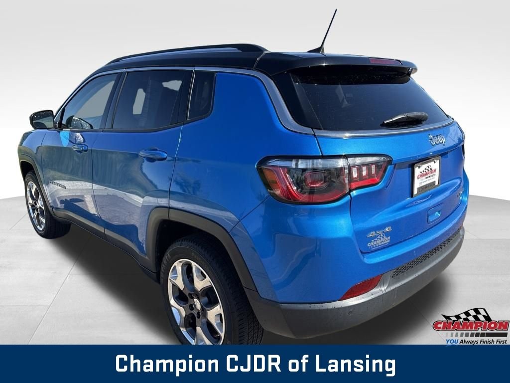 Used 2021 Blue Jeep Limited image 5