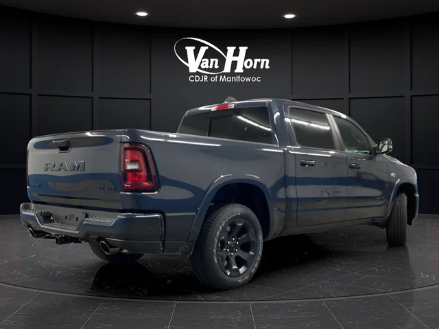 New 2026 Forged Blue Metallic Exterior Paint RAM Big Horn/Lone Star image 7