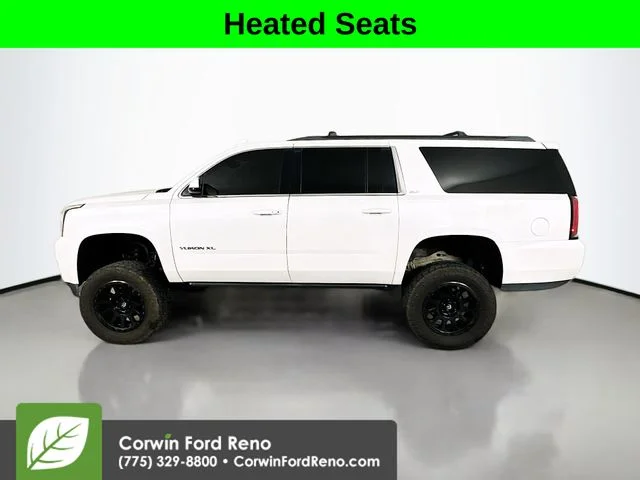 Used 2018 White Frost Tri-Coat GMC SLT image 4