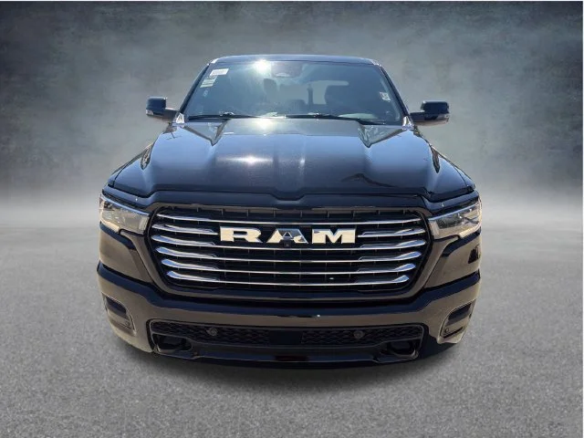 New 2027 Diamond Black Crystal Pearl-Coat Exterior Paint RAM Laramie image 2