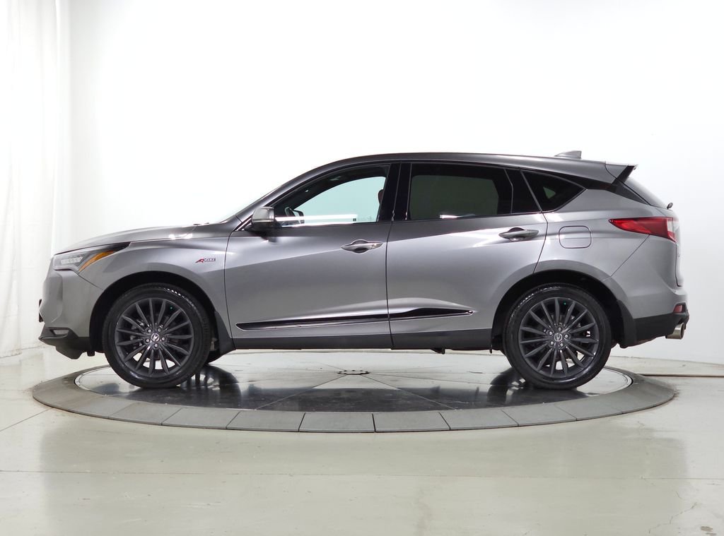 Used 2024 Liquid Carbon Metallic Acura A-Spec Advance Package image 4