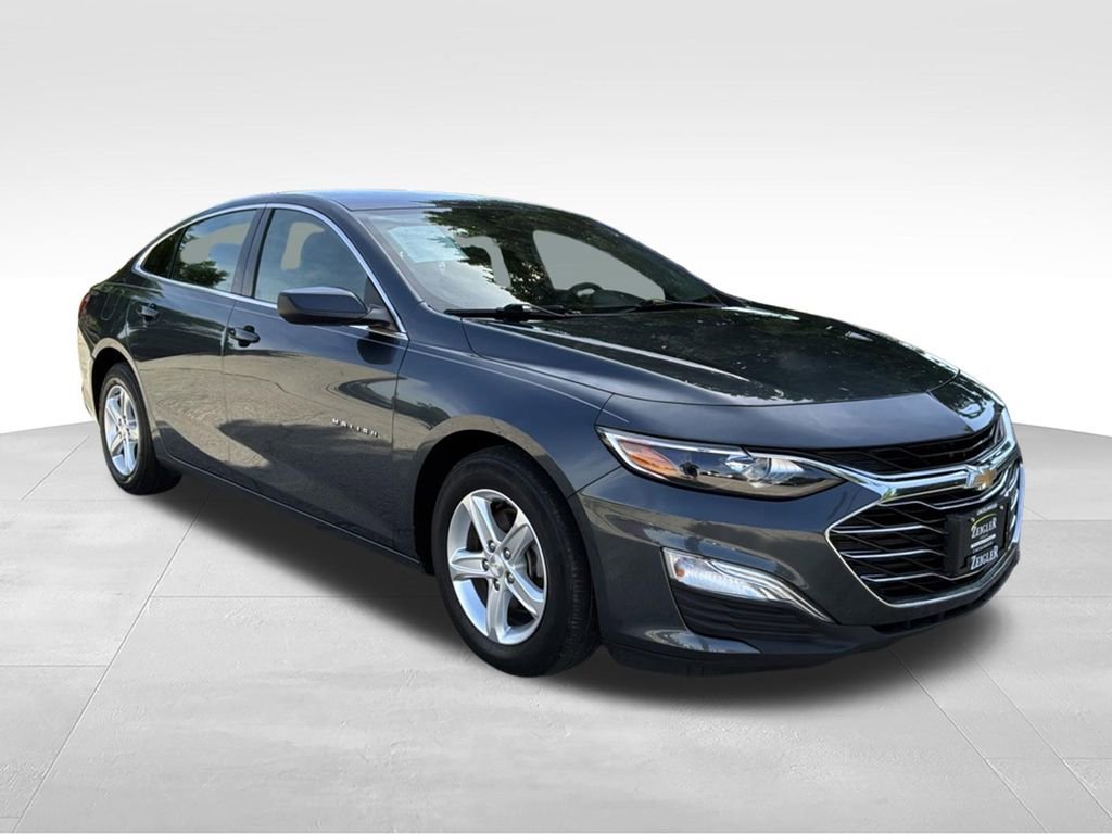 Used 2021 SHADOW GRAY METALLIC Chevrolet LS image 8