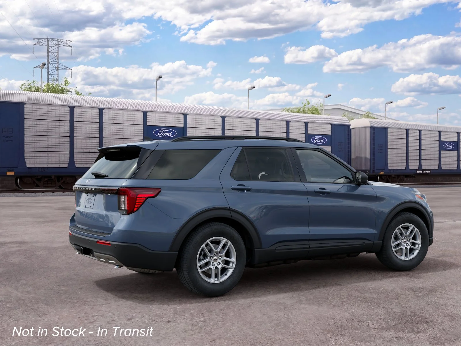New 2027 Vapor Blue Metallic Ford Active image 6