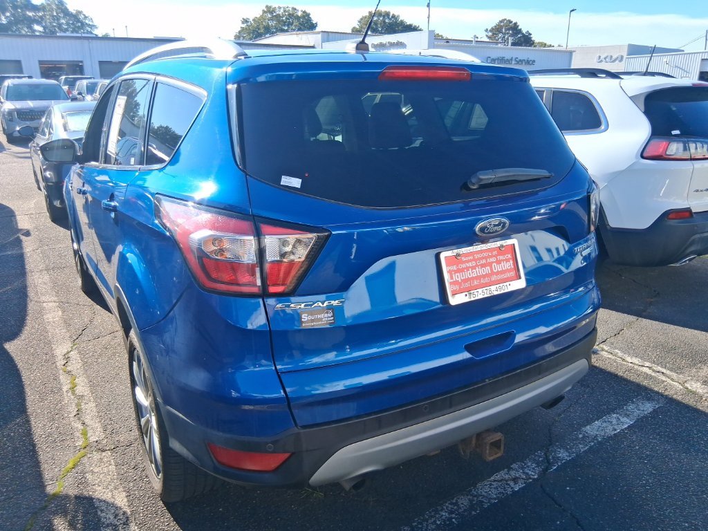 Used 2017 Blue Ford Titanium image 6