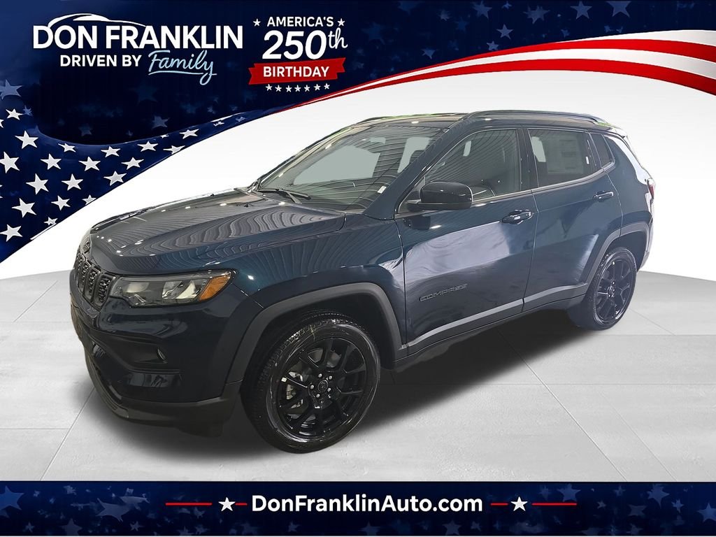 New 2026 Fathom Blue Pearl-Coat Exterior Paint Jeep Latitude image 1