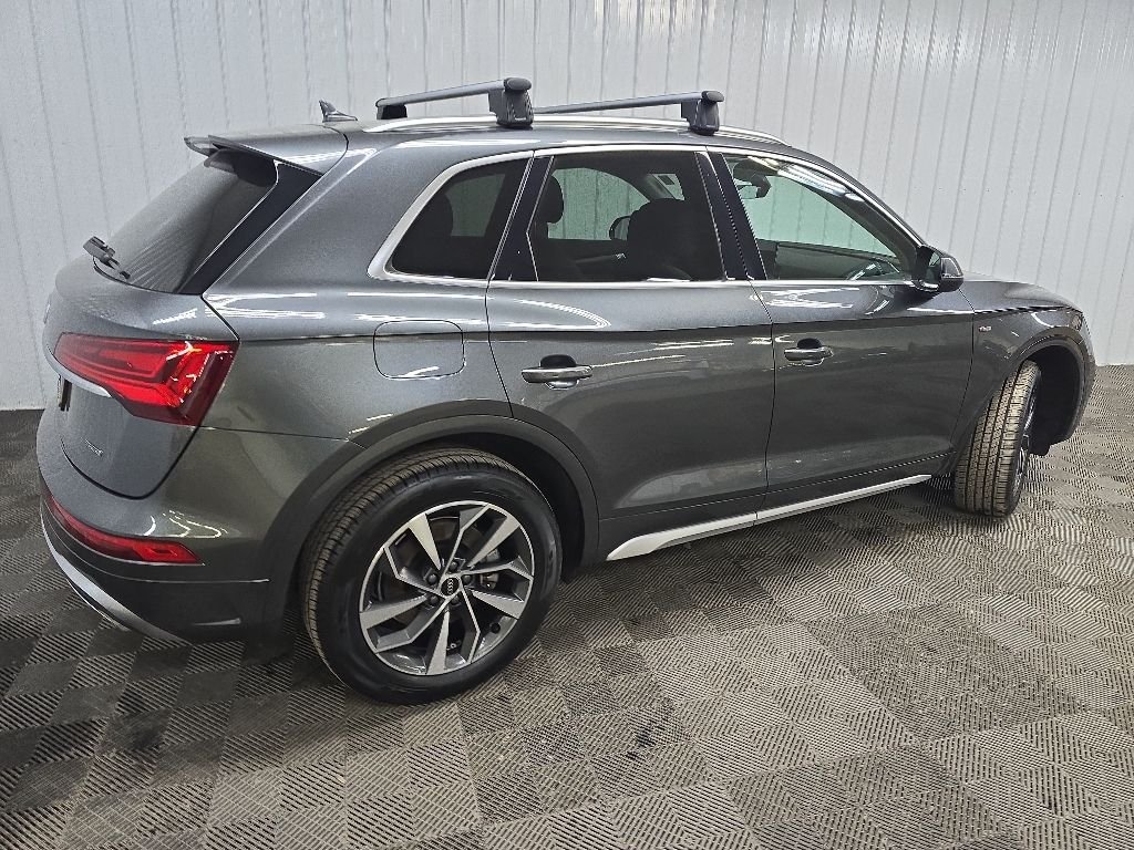 Used 2022 Gray Audi 45 S line Premium image 3