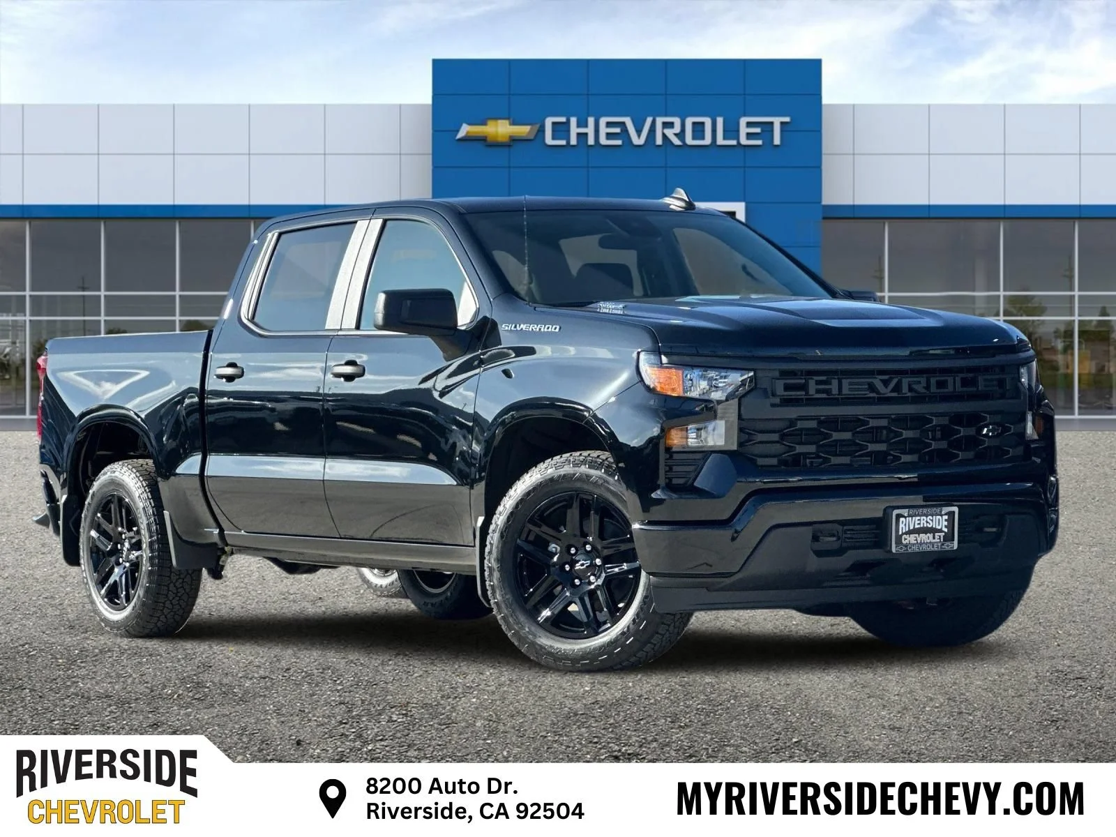 New 2026 Black Chevrolet Custom image 1