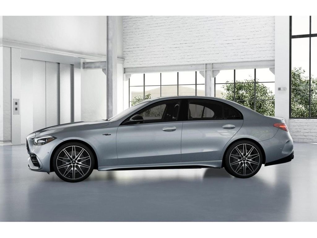 New 2026 Cirrus Silver Metallic Mercedes-Benz AMG® C 43 4MATIC® Sedan image 77