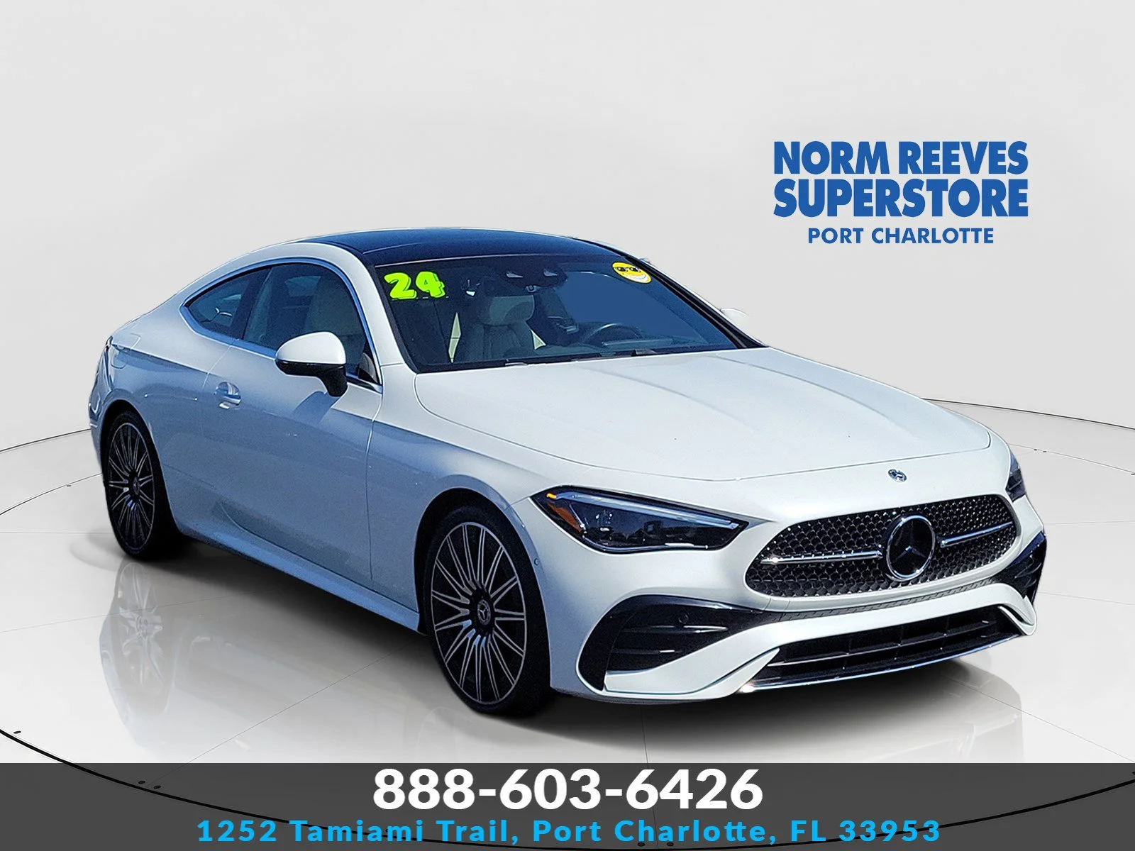 Used 2024 White Mercedes-Benz CLE 300 image 1