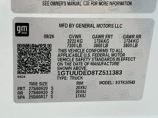 New 2026 Summit White GMC SLT image 20