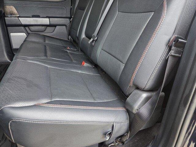 Used 2022 Antimatter Blue Metallic Ford LARIAT image 25