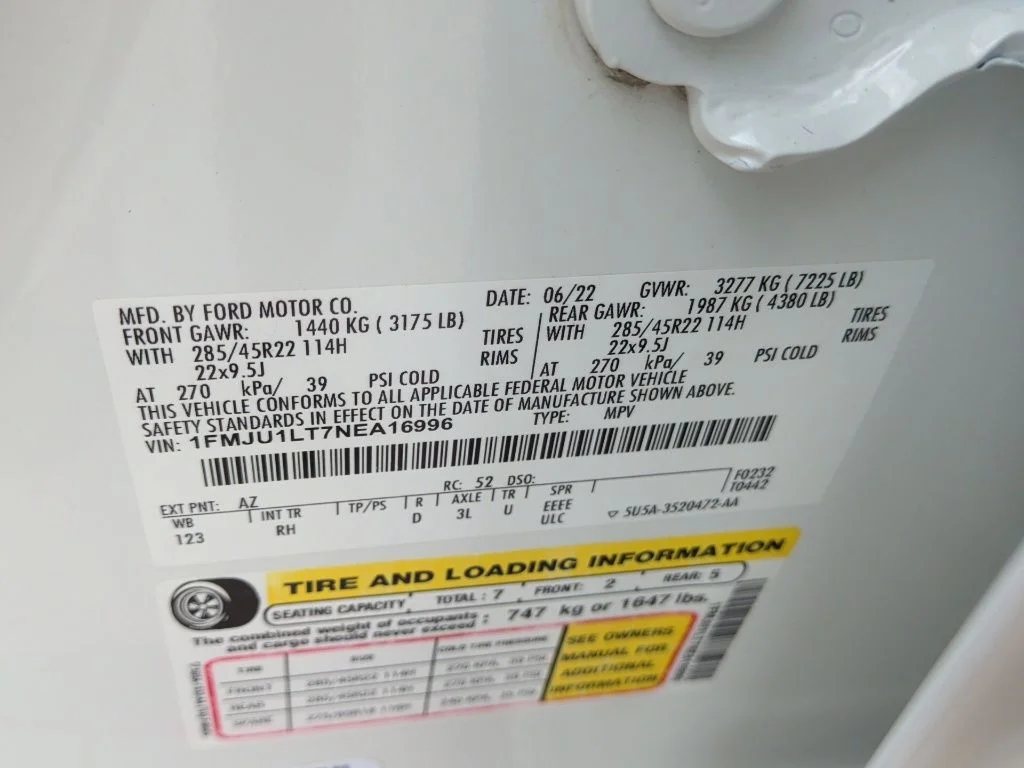 Used 2022 White Ford Platinum image 56
