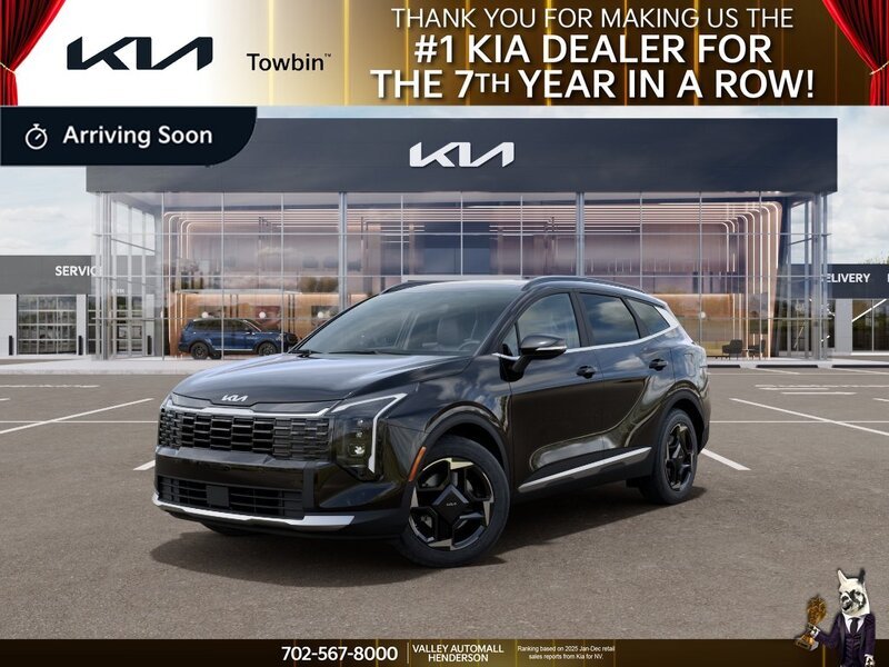 New 2026 Ebony Black Kia EX image 1